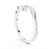 Ladies Ring DDLR-811@7 - White Gold - Image