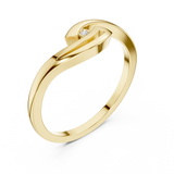 Ladies Ring DDLR-811@7 - Yellow Gold - Image