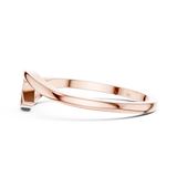 Ladies Ring DDLR-811@7 - Rose Gold - Image