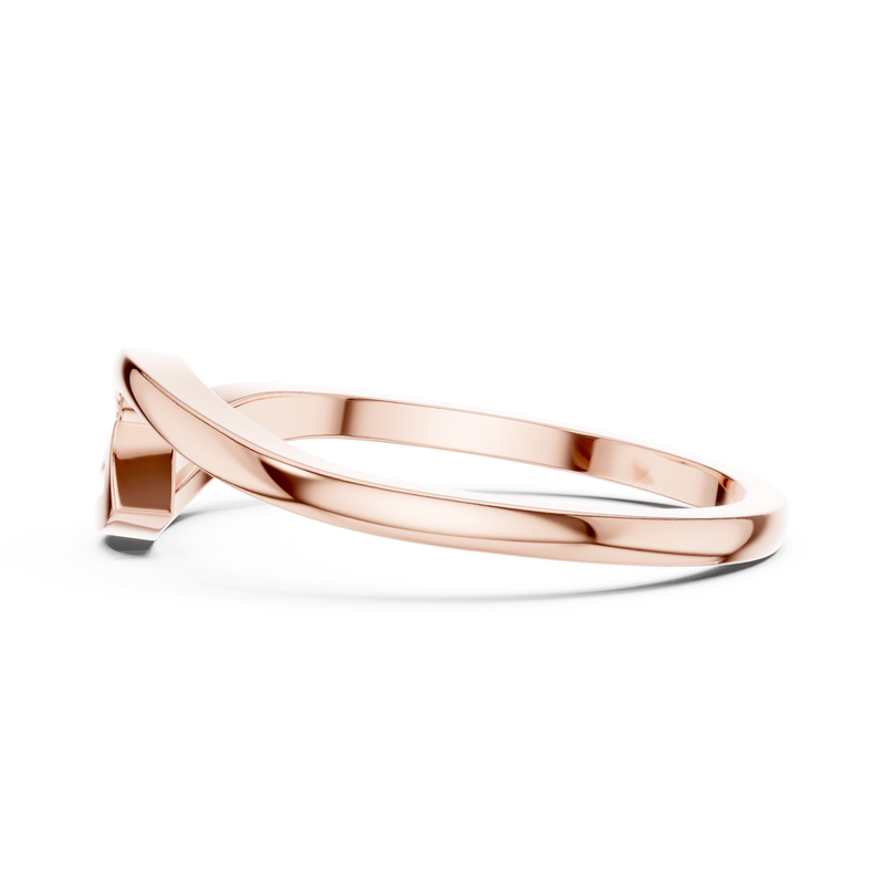 Ladies Ring DDLR-811@7 - Rose Gold - Image