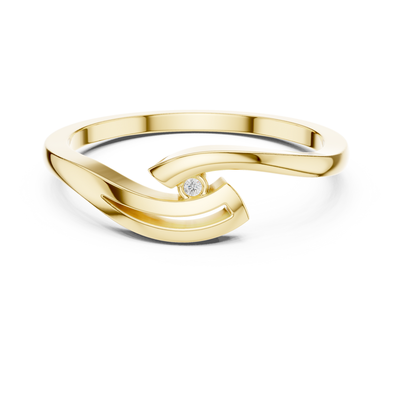 Ladies Ring DDLR-811@7 - Yellow Gold - Image
