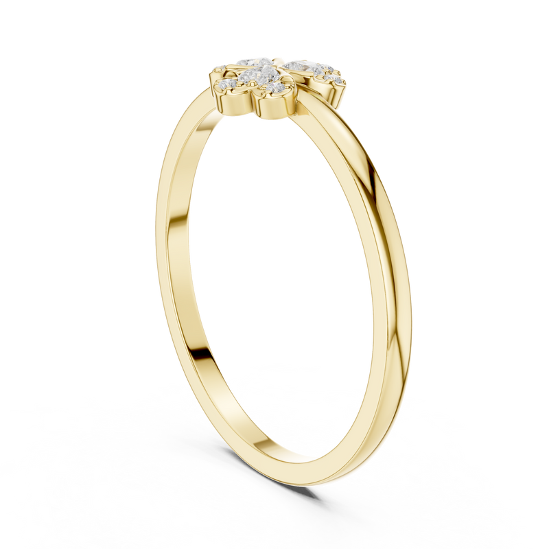 Ladies Ring DDLR-812@7 - Yellow Gold - Image