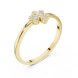 Ladies Ring DDLR-812@7 - Yellow Gold - Image