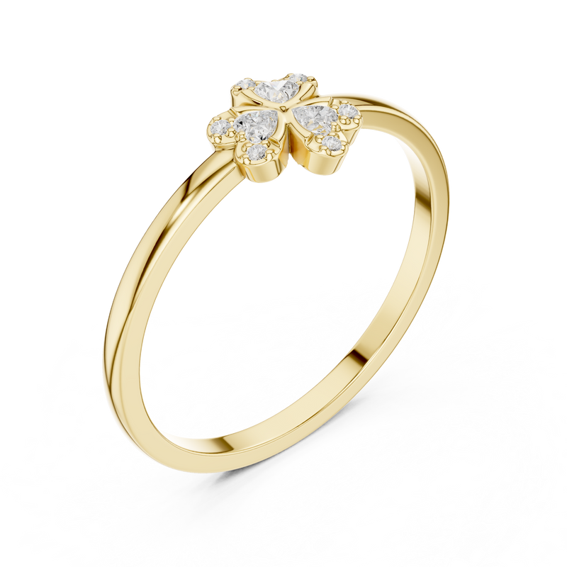 Ladies Ring DDLR-812@7 - Yellow Gold - Image