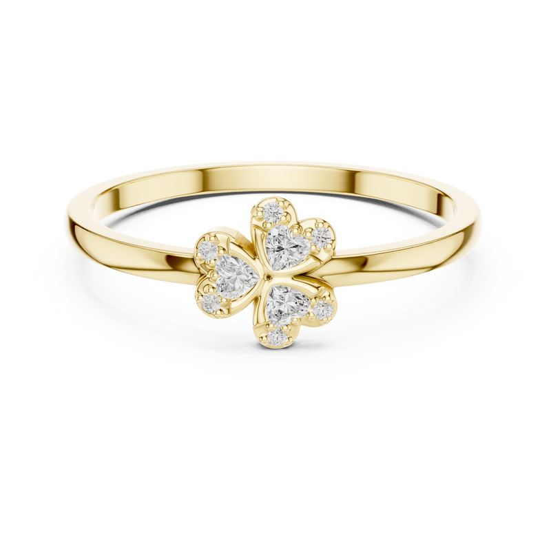 Ladies Ring DDLR-812@7 - Yellow Gold - Image