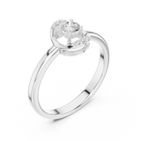 Ladies Ring DDLR-844@7 - White Gold - Image