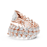 Ladies Ring DDLR-845@7 - Rose Gold - Image