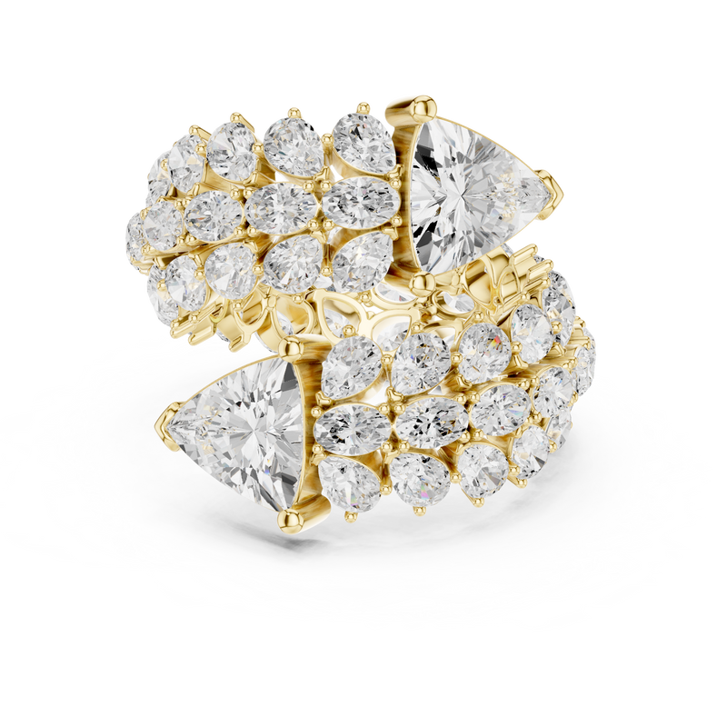 Ladies Ring DDLR-845@7 - Yellow Gold - Image