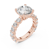 Ladies Ring DDLR-846@7 - Rose Gold - Image