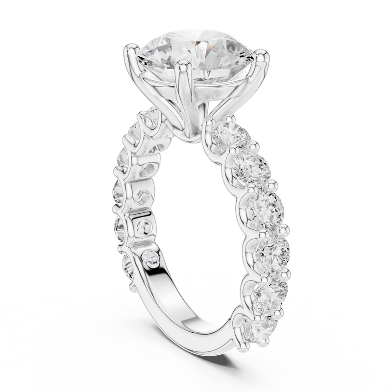 Ladies Ring DDLR-846@7 - White Gold - Image