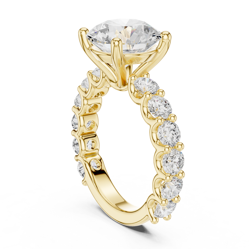 Ladies Ring DDLR-846@7 - Yellow Gold - Image
