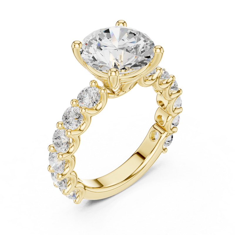 Ladies Ring DDLR-846@7 - Yellow Gold - Image