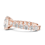 Ladies Ring DDLR-846@7 - Rose Gold - Image