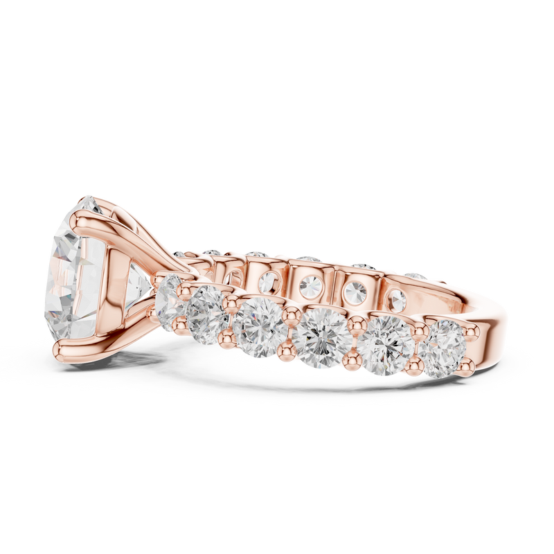 Ladies Ring DDLR-846@7 - Rose Gold - Image