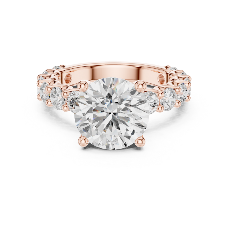 Ladies Ring DDLR-846@7 - Rose Gold - Image