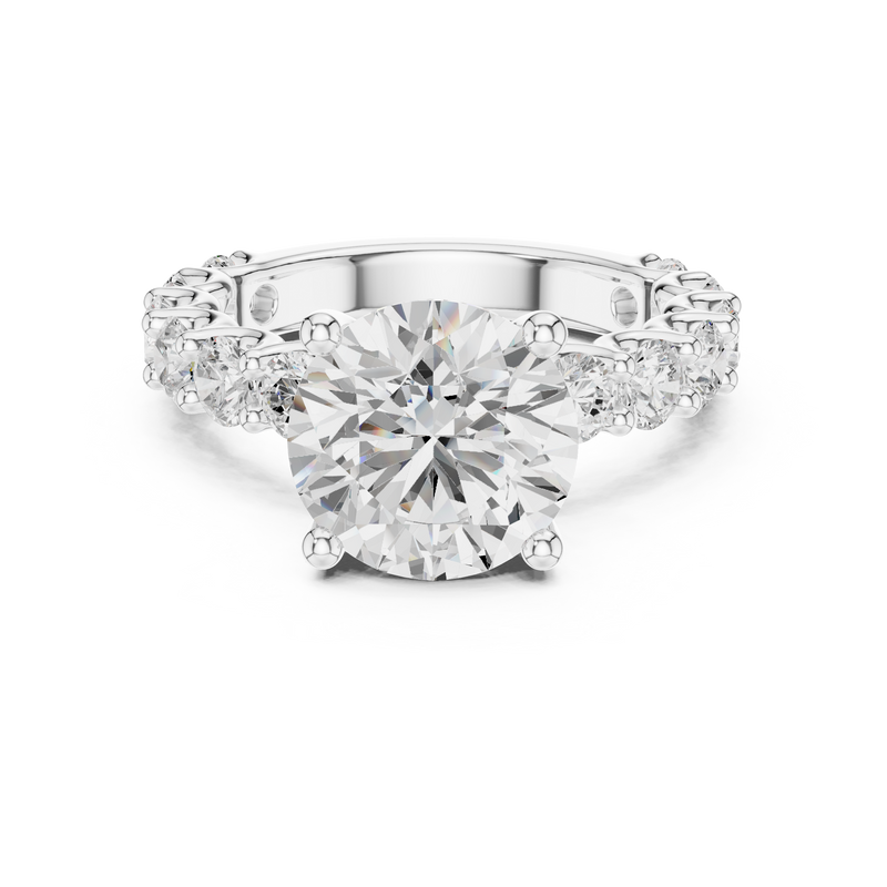 Ladies Ring DDLR-846@7 - White Gold - Image