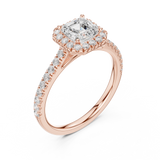 Ladies Ring DDLR-916@7 - Rose Gold - Image