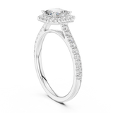 Ladies Ring DDLR-916@7 - White Gold - Image