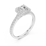 Ladies Ring DDLR-916@7 - White Gold - Image