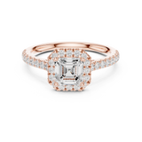 Ladies Ring DDLR-916@7 - Rose Gold - Image