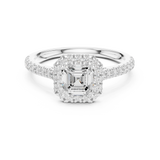 Ladies Ring DDLR-916@7 - White Gold - Image