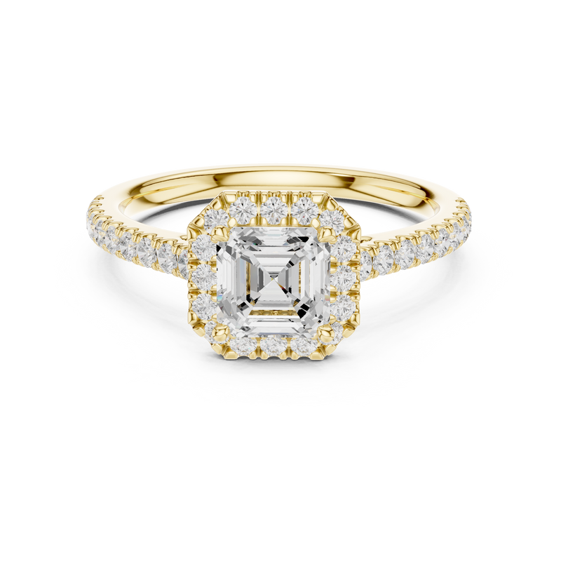 Ladies Ring DDLR-916@7 - Yellow Gold - Image