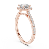 Ladies Ring DDLR-917@7 - Rose Gold - Image