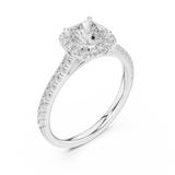 Ladies Ring DDLR-917@7 - White Gold - Image