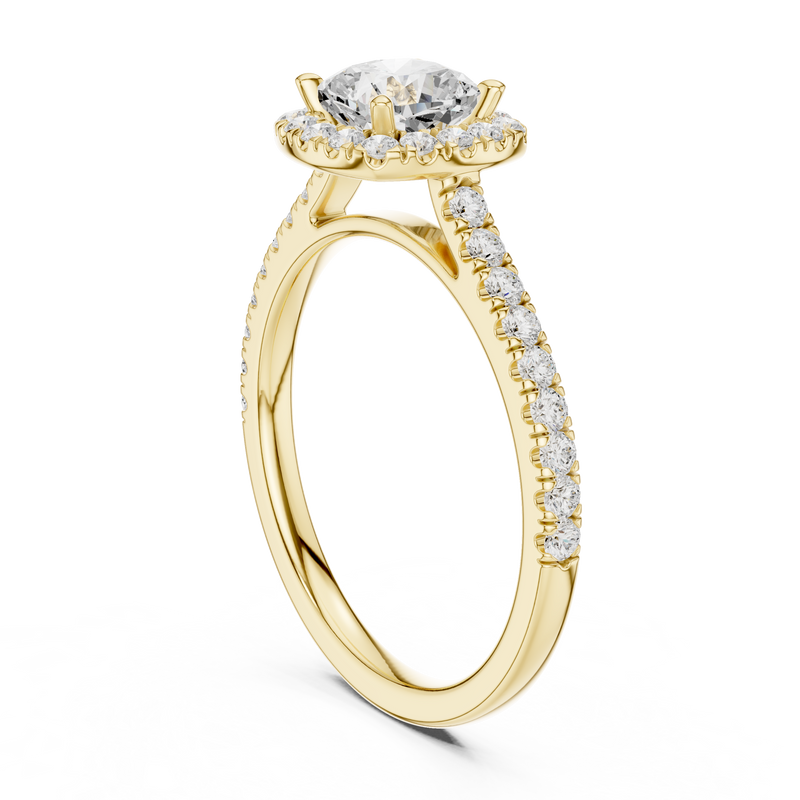 Ladies Ring DDLR-917@7 - Yellow Gold - Image