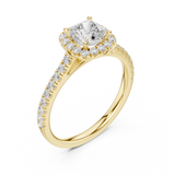Ladies Ring DDLR-917@7 - Yellow Gold - Image