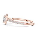 Ladies Ring DDLR-917@7 - Rose Gold - Image