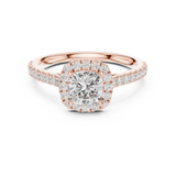 Ladies Ring DDLR-917@7 - Rose Gold - Image