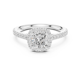 Ladies Ring DDLR-917@7 - White Gold - Image