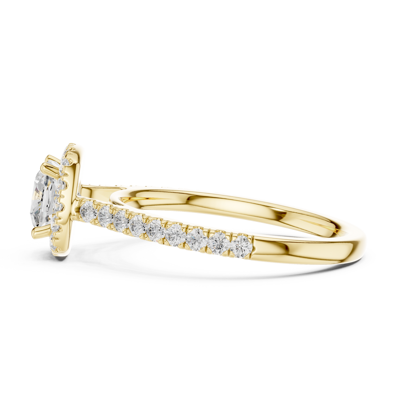 Ladies Ring DDLR-917@7 - Yellow Gold - Image