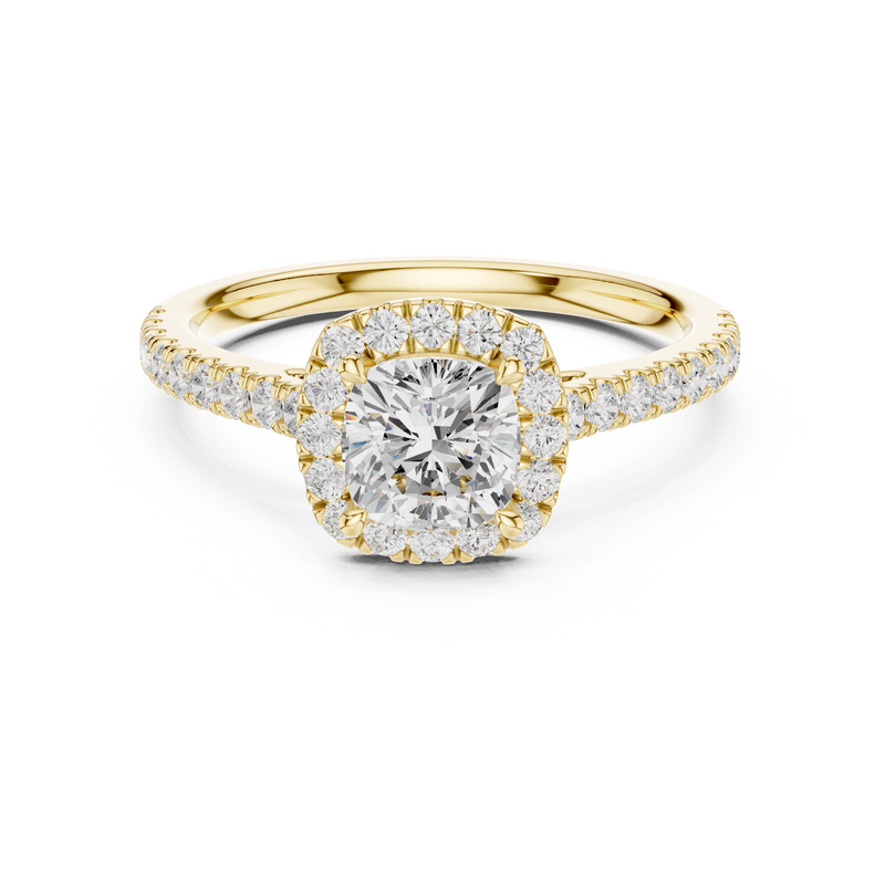 Ladies Ring DDLR-917@7 - Yellow Gold - Image