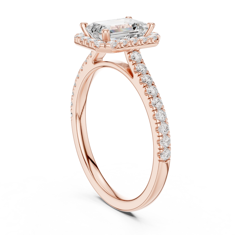 Ladies Ring DDLR-918@7 - Rose Gold - Image
