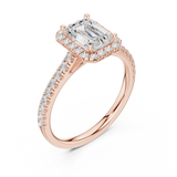 Ladies Ring DDLR-918@7 - Rose Gold - Image