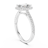 Ladies Ring DDLR-918@7 - White Gold - Image