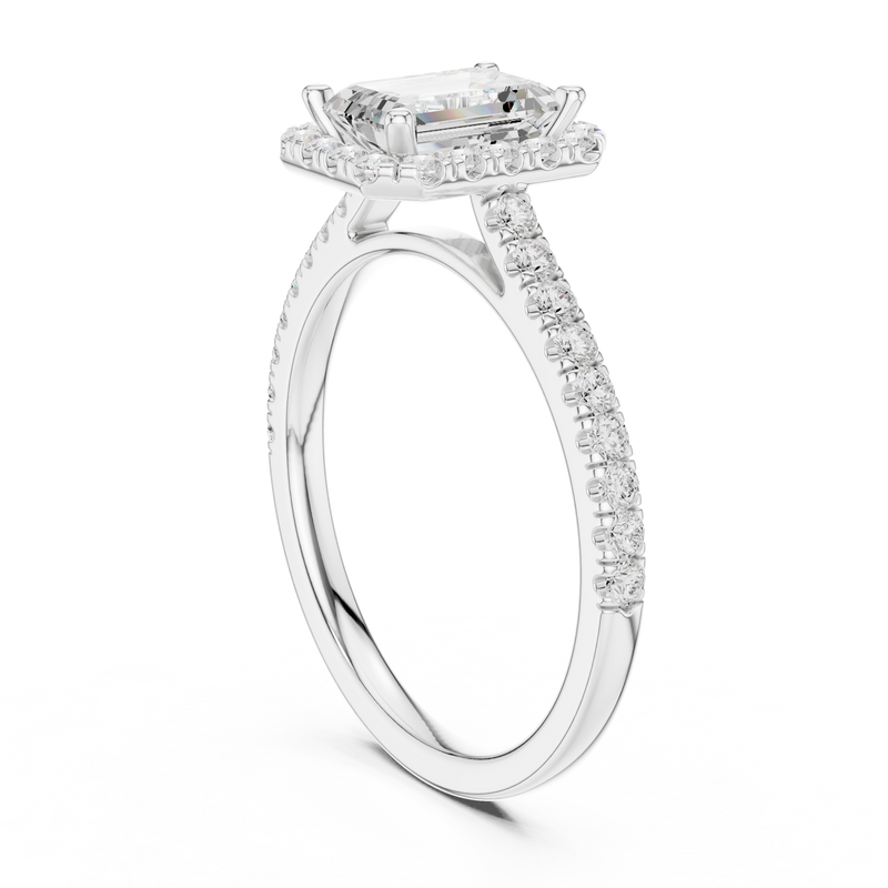 Ladies Ring DDLR-918@7 - White Gold - Image