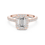Ladies Ring DDLR-918@7 - Rose Gold - Image