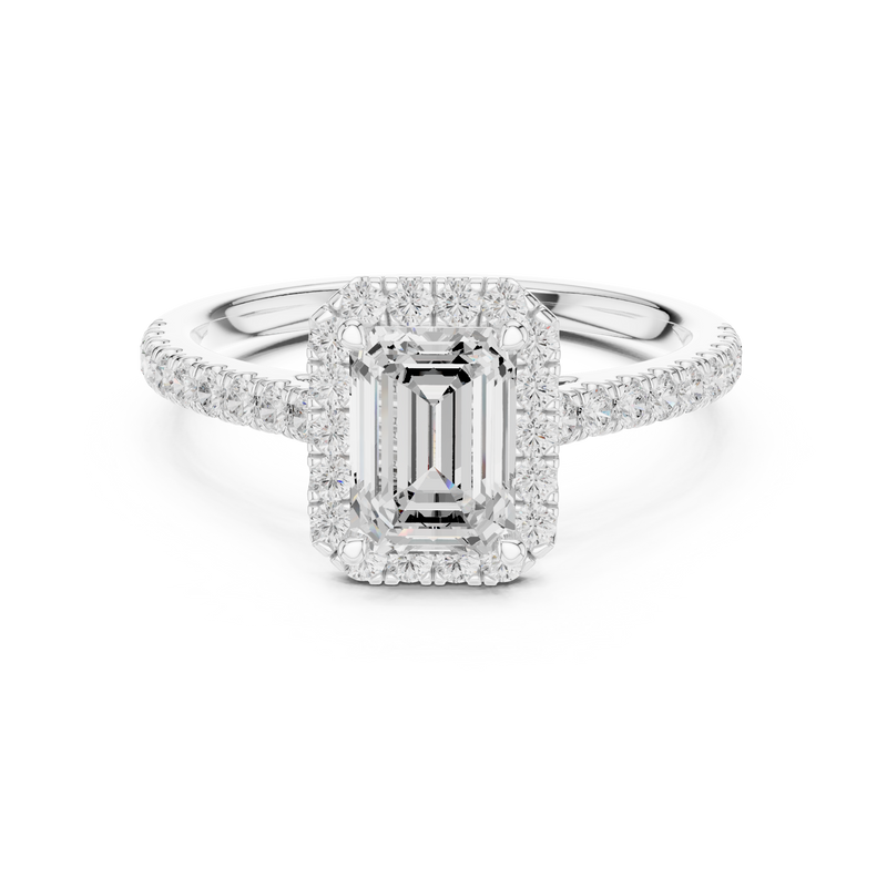 Ladies Ring DDLR-918@7 - White Gold - Image