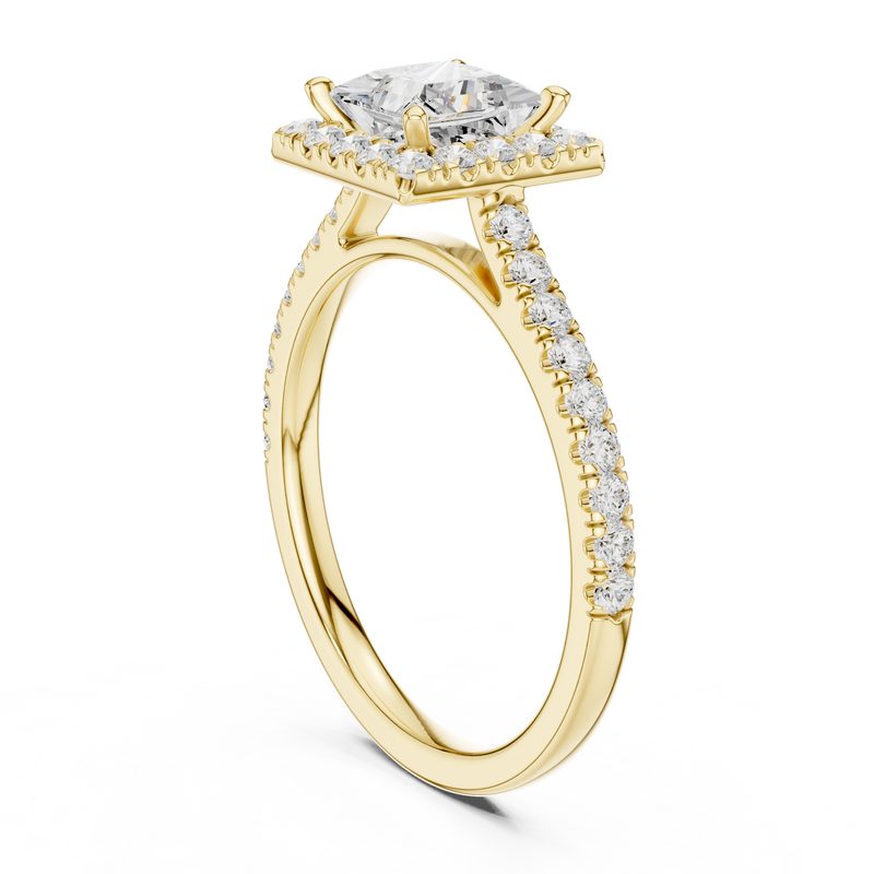 Ladies Ring DDLR-919@7 - Yellow Gold - Image