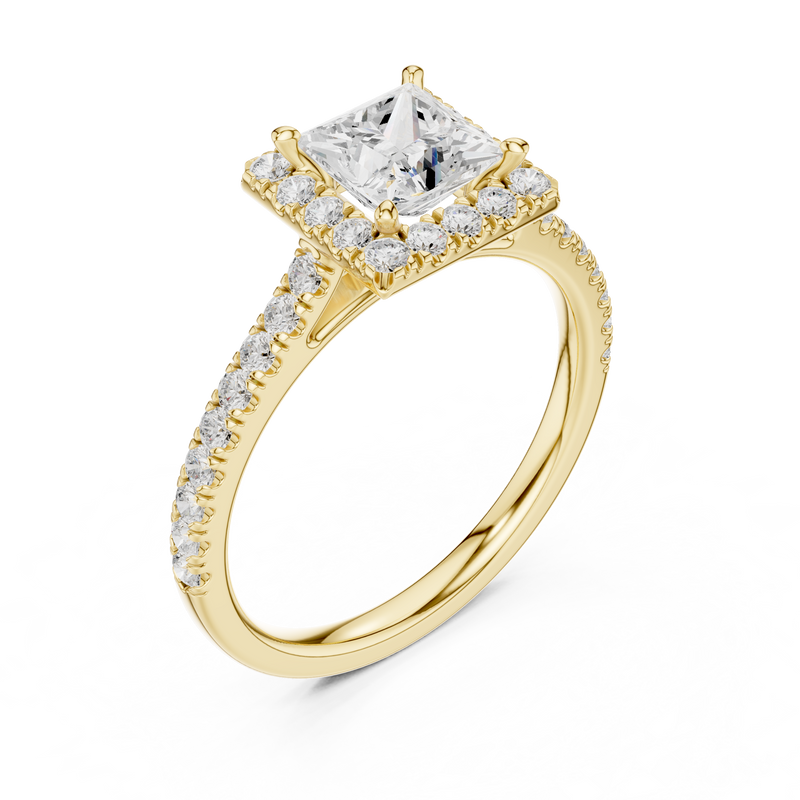 Ladies Ring DDLR-919@7 - Yellow Gold - Image