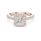 Ladies Ring DDLR-919@7 - Rose Gold - Image