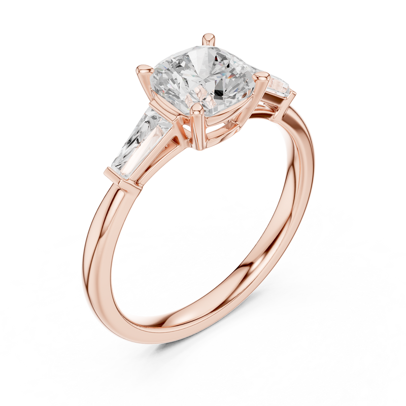 Ladies Ring DDLR-921@7 - Rose Gold - Image