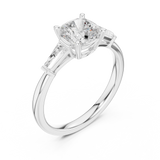 Ladies Ring DDLR-921@7 - White Gold - Image