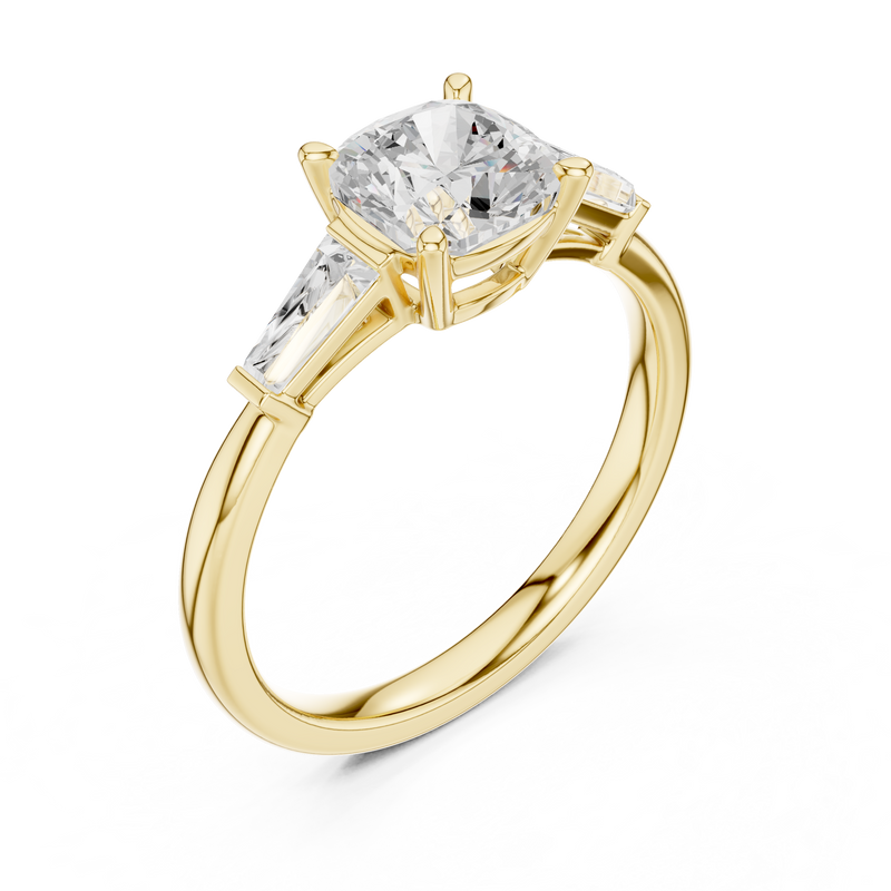 Ladies Ring DDLR-921@7 - Yellow Gold - Image