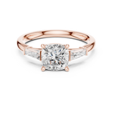 Ladies Ring DDLR-921@7 - Rose Gold - Image