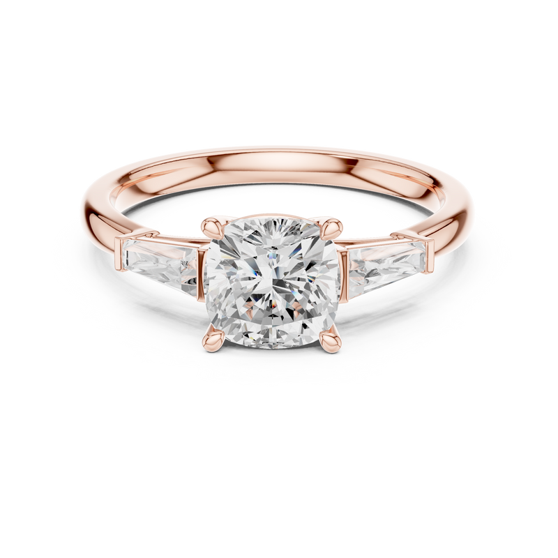 Ladies Ring DDLR-921@7 - Rose Gold - Image