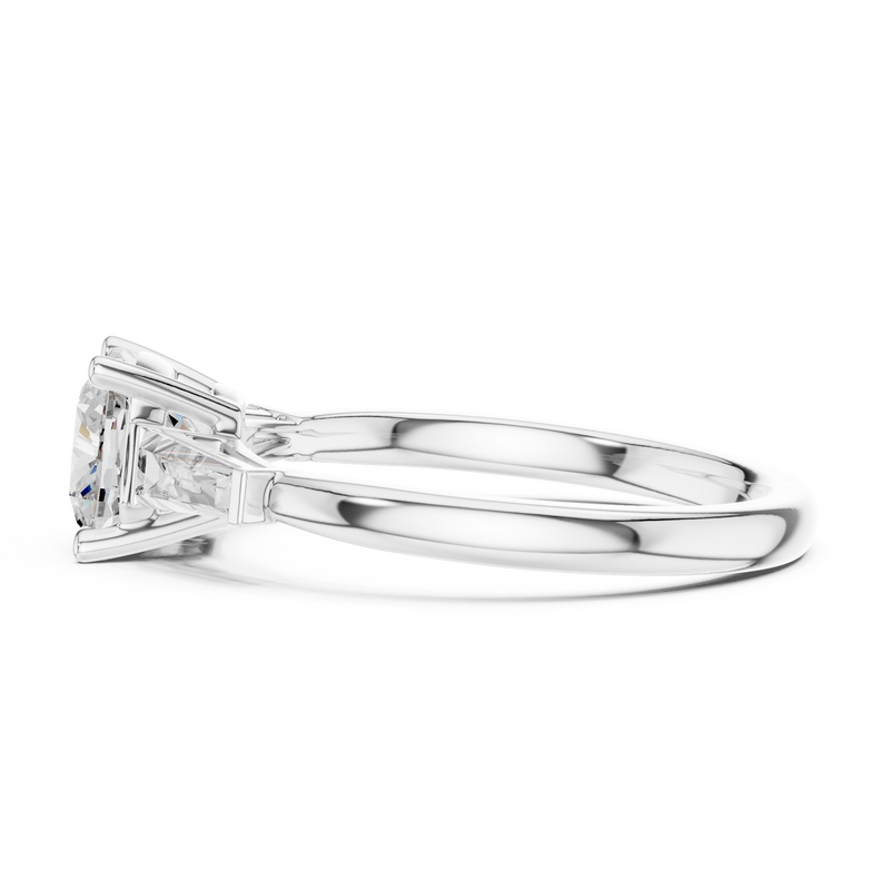 Ladies Ring DDLR-921@7 - White Gold - Image